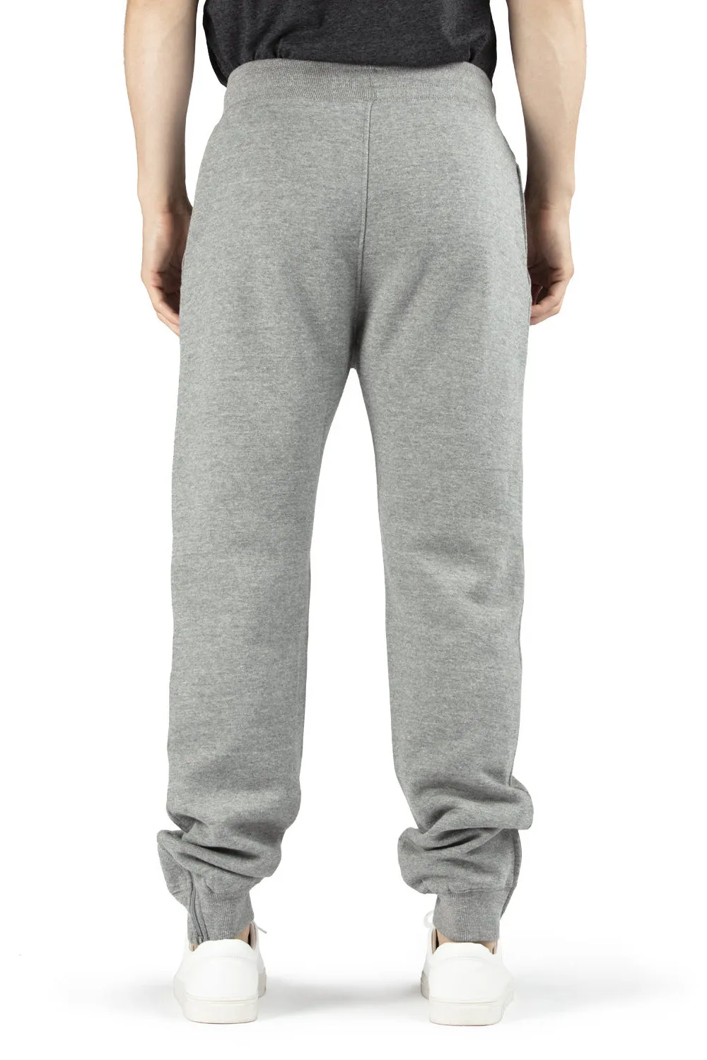 Threadfast Apparel Pantalon de survêtement ultime pour hommes avec poches - Gris chiné