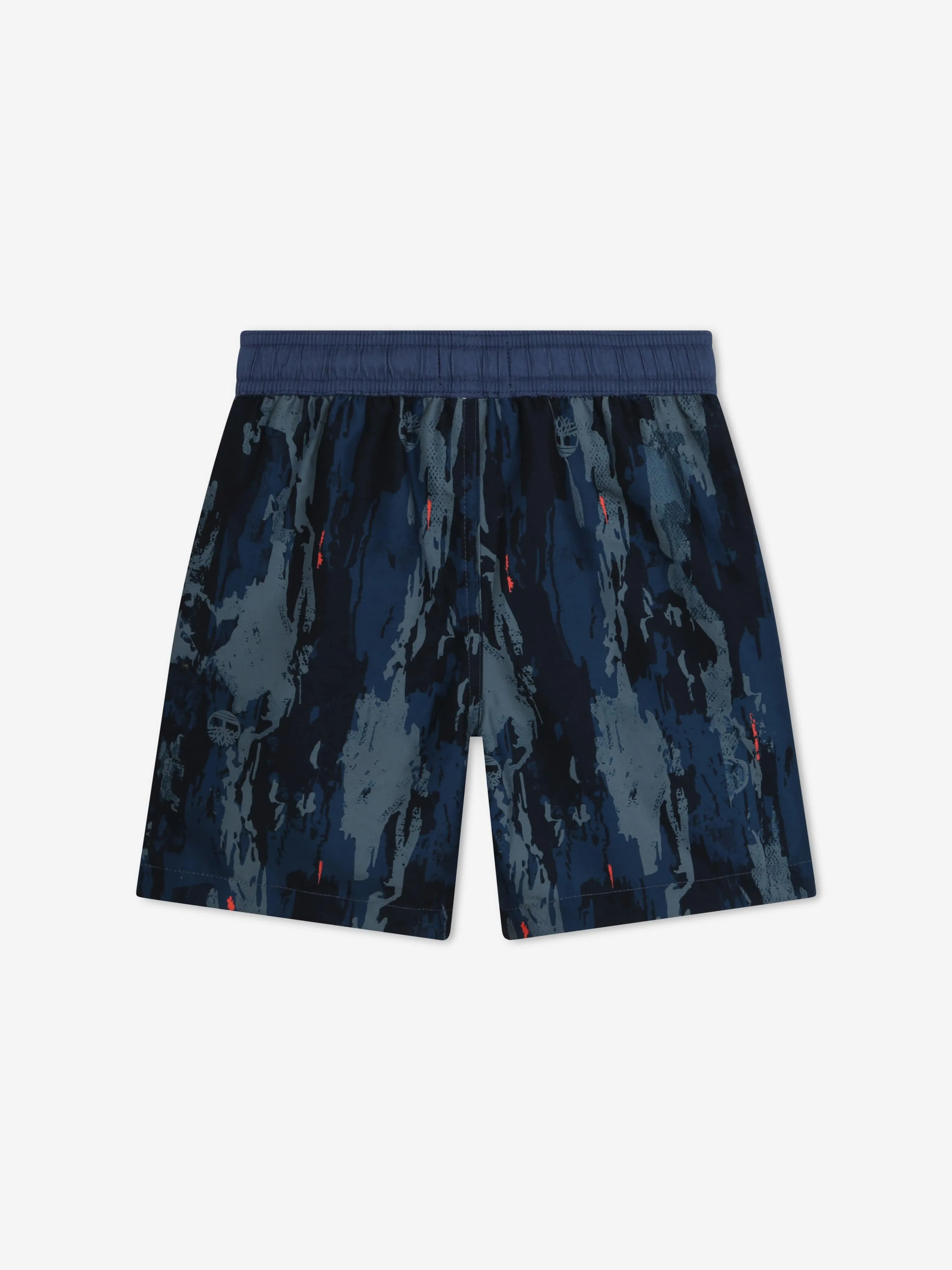 Short de bain à motifs Timberland pour garçons en bleu