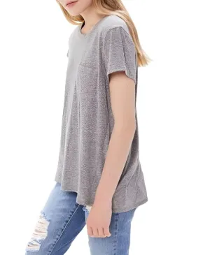 TMD T-shirt à col rond avec poche