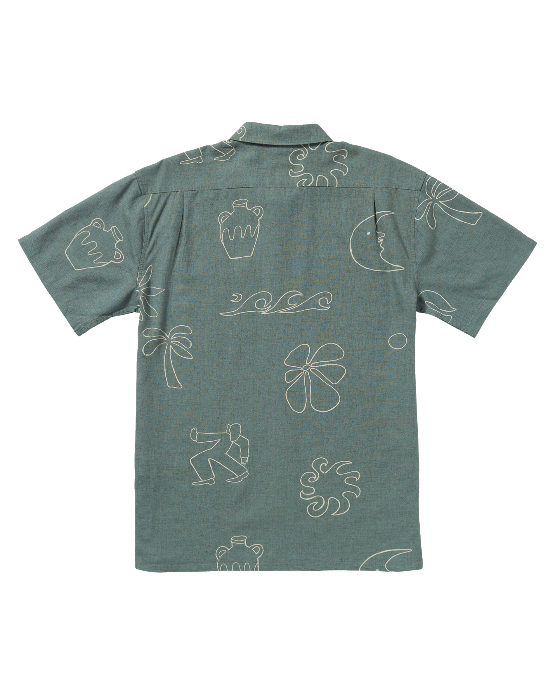 Chemise Together Woven en couleur Fatigue