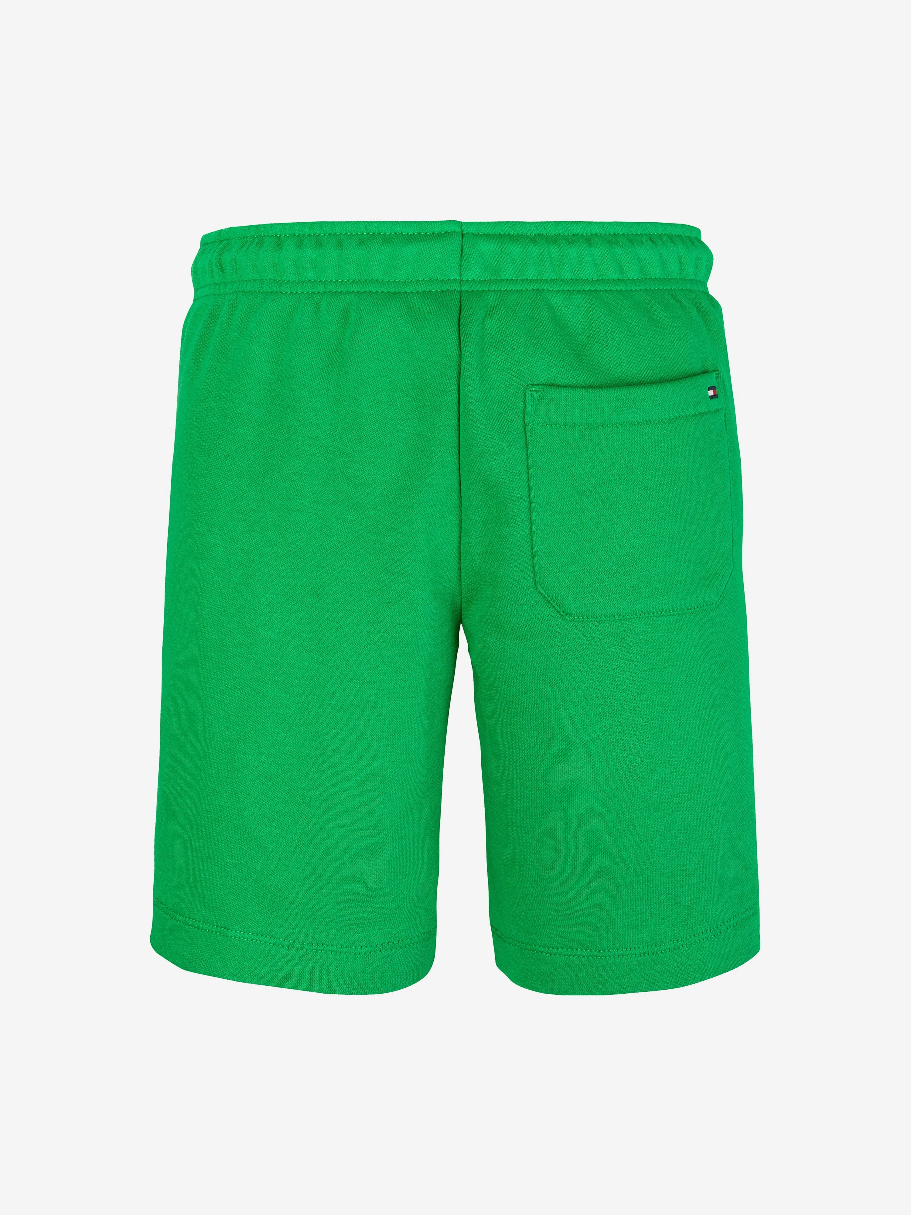 Tommy Hilfiger Shorts de survêtement à motif drapeau pour garçons en vert