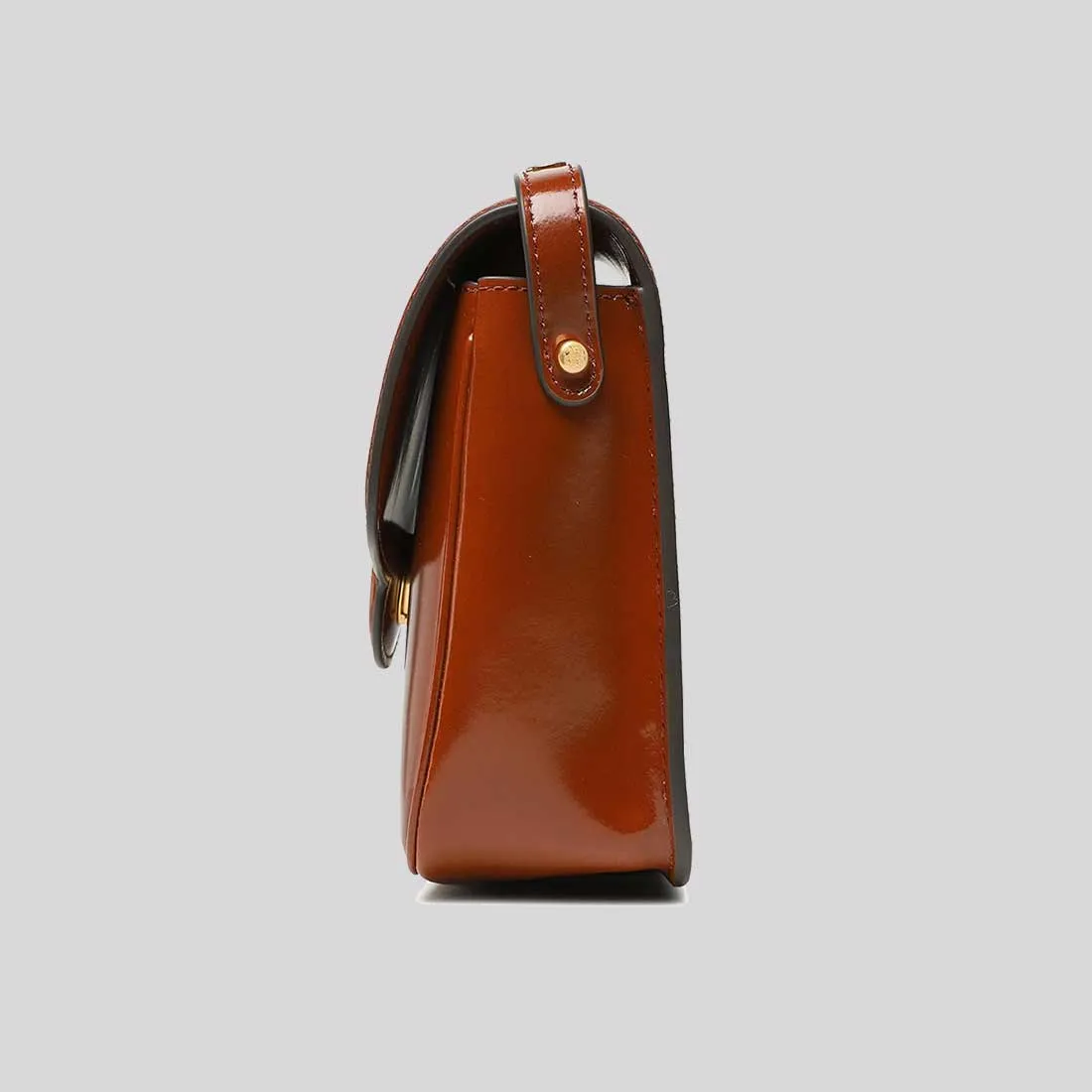 Tory Burch Sacs TORY BURCH Robinson Spazzolato Sac à Bandoulière Convertible Sienne Foncé 143122