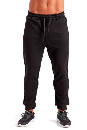 Pantalon de jogging pour hommes TriDri à évacuation de l'humidité avec poches - Noir