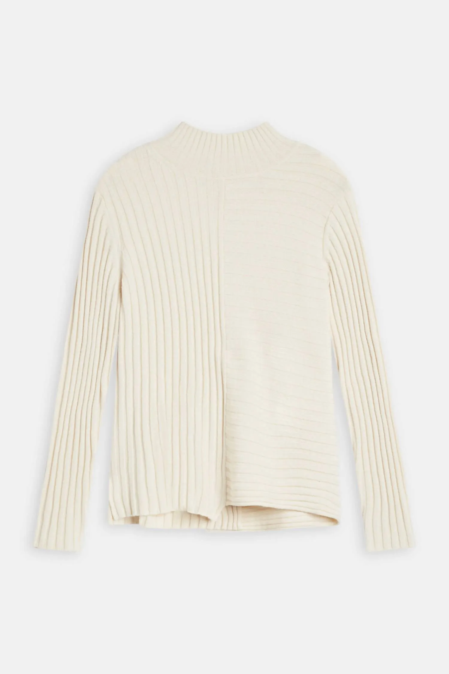 Pull Col Roulé En Laine Shetland