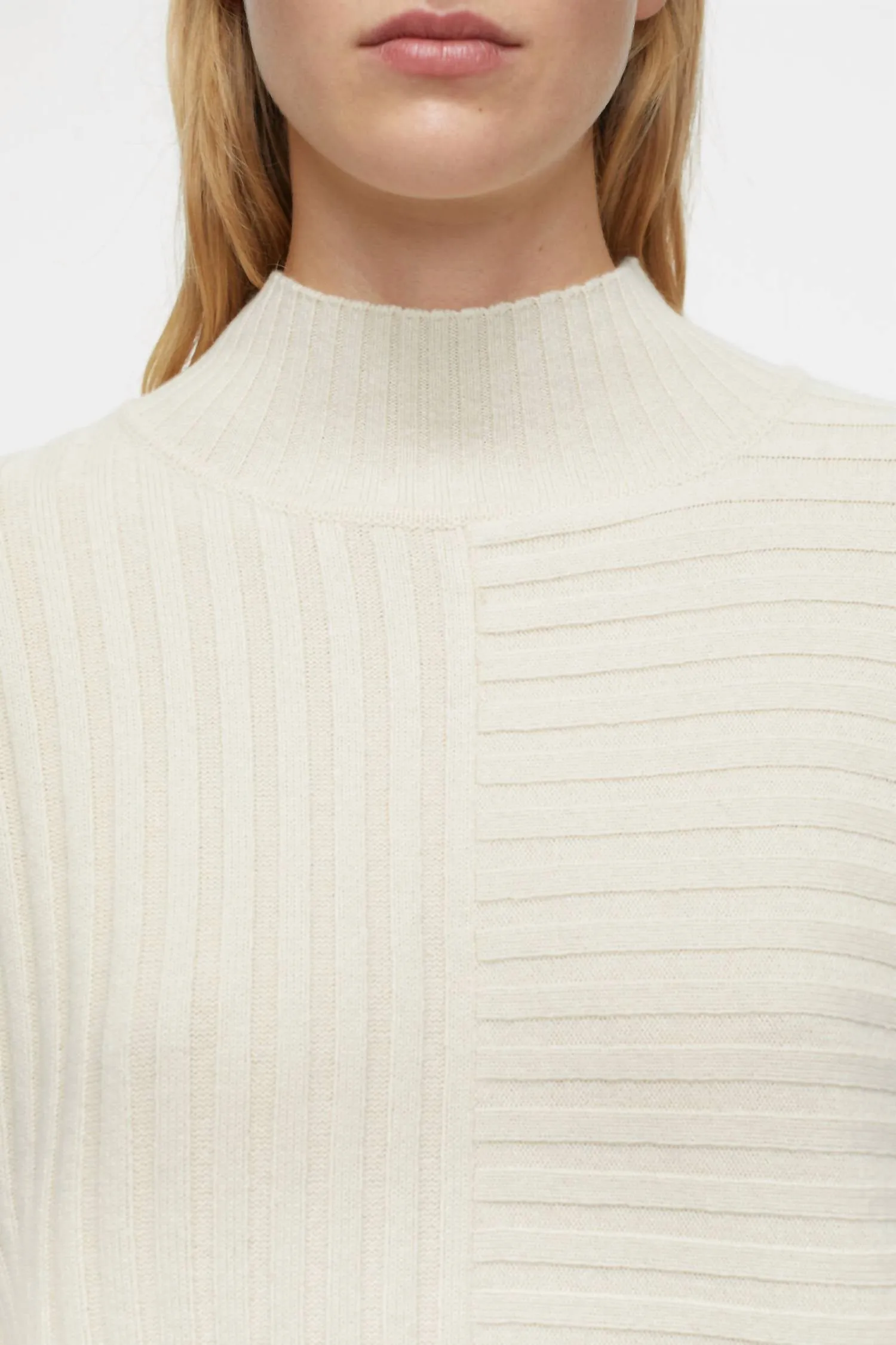 Pull Col Roulé En Laine Shetland