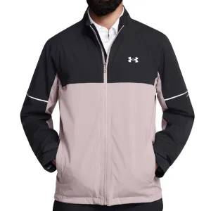 Veste imperméable Under Armour Drive Rain - Noir/Gris Tétra Vêtements Under Armour