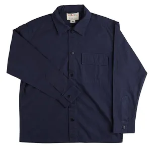 Uskees 6001 Chemise légère à boutons Bleu nuit