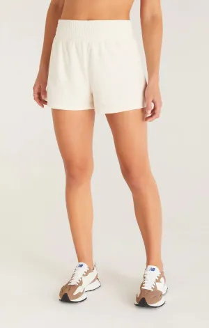 Short en éponge smocké Vanna