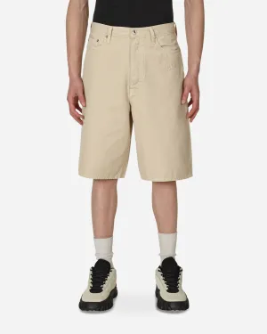 Short de sport utilitaire Wave Off en toile beige