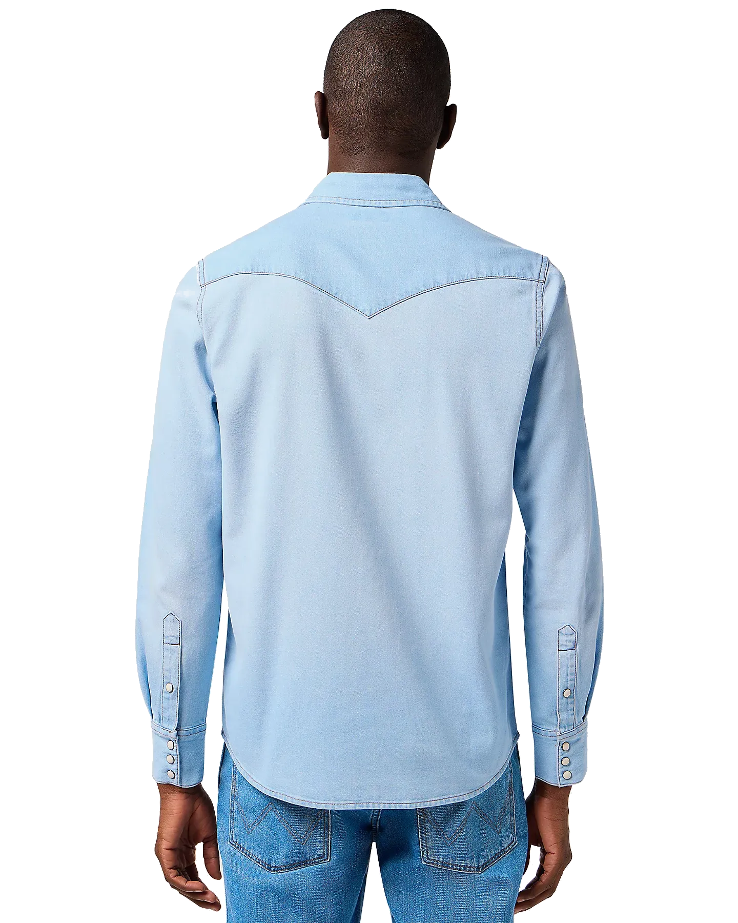 Chemise western dans une teinte authentique