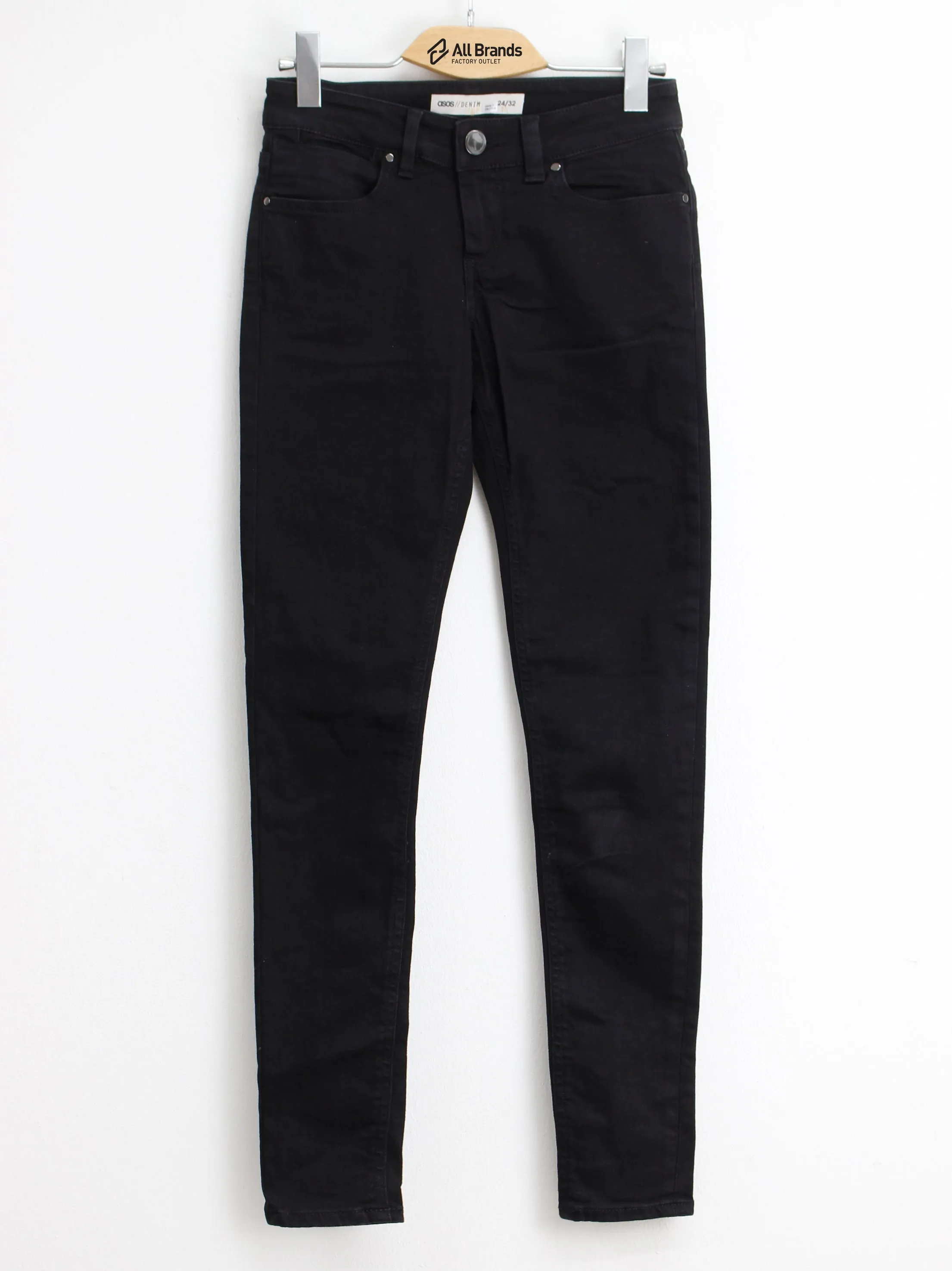 Jean Femme Uni, Noir