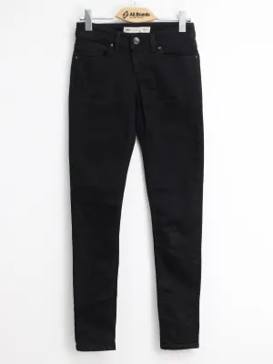 Jean Femme Uni, Noir