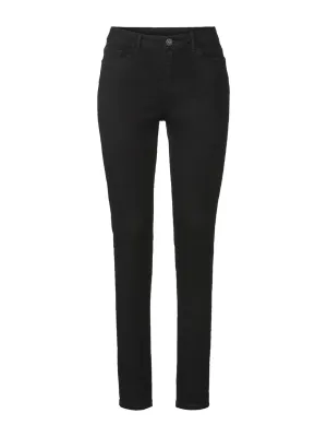 Jeans Skinny Femme Uni, Noir
