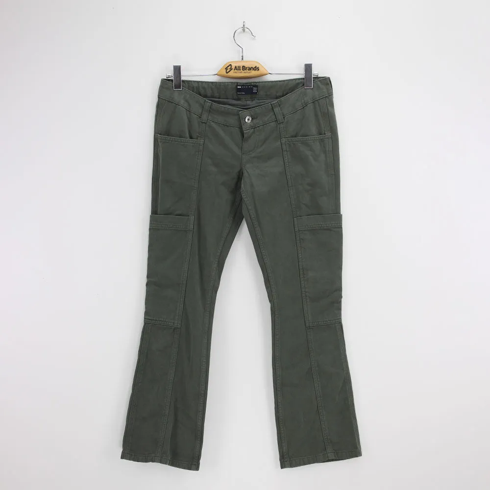 Jean uni pour femme, Olive