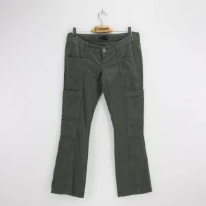 Jean uni pour femme, Olive