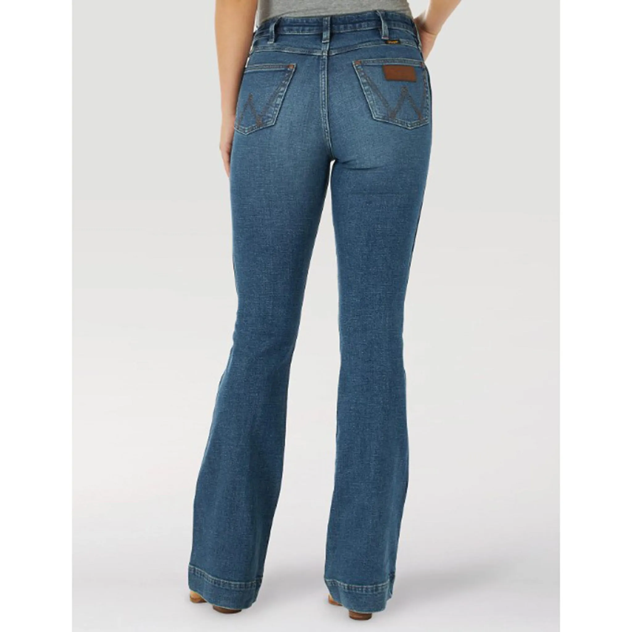 Wrangler Women's Pantalon Hadley à Taille Haute