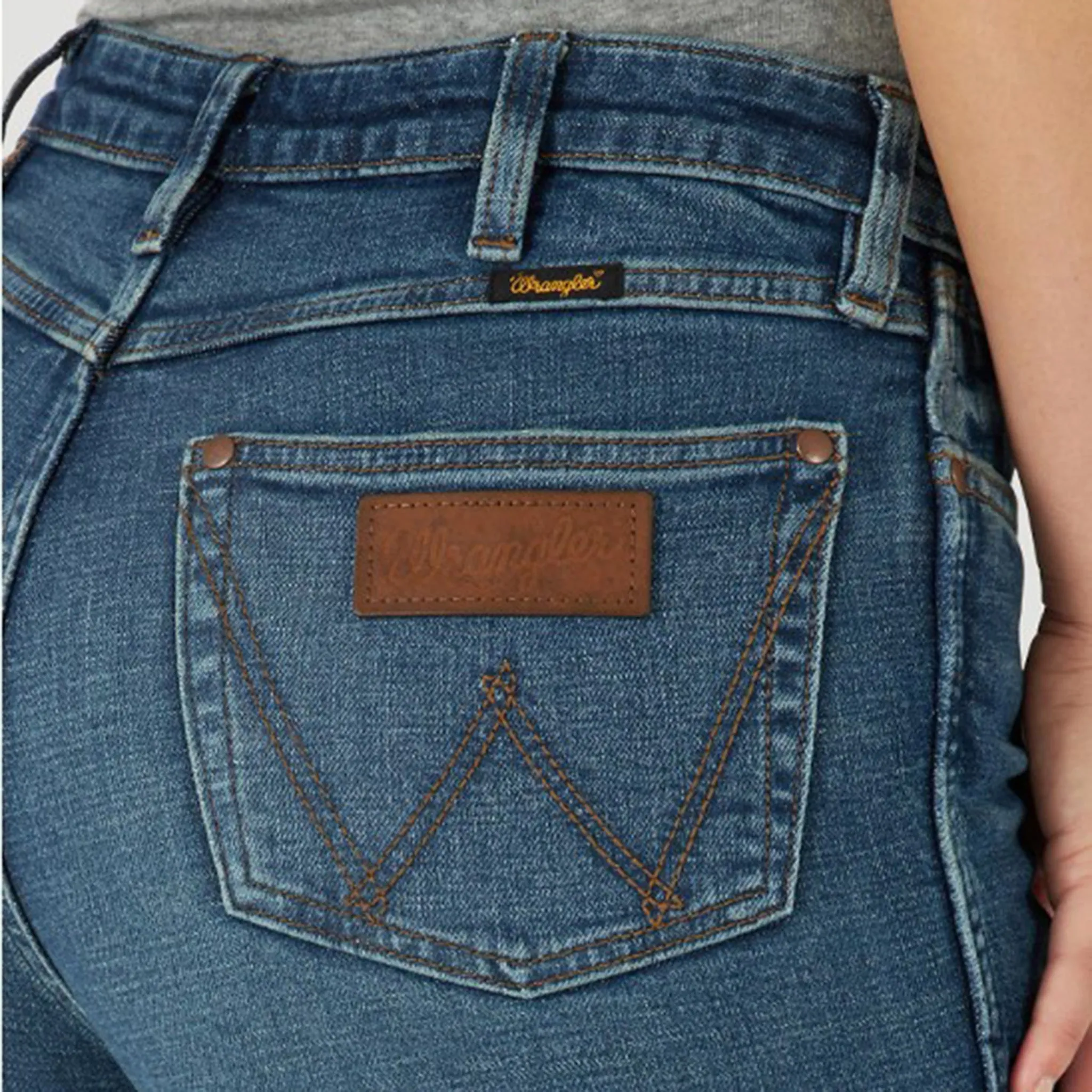 Wrangler Women's Pantalon Hadley à Taille Haute