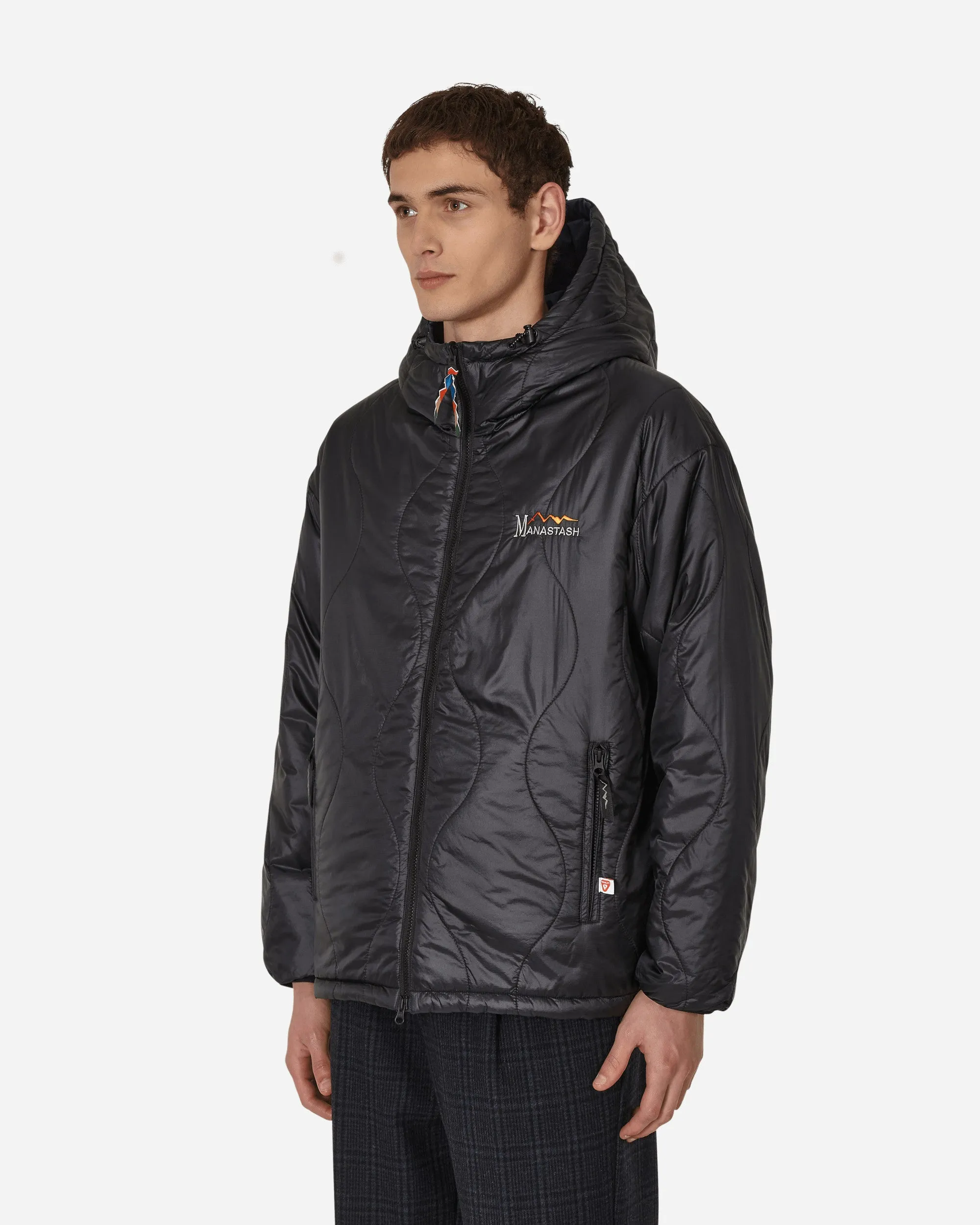 Veste à capuche réversible Y2K Noir