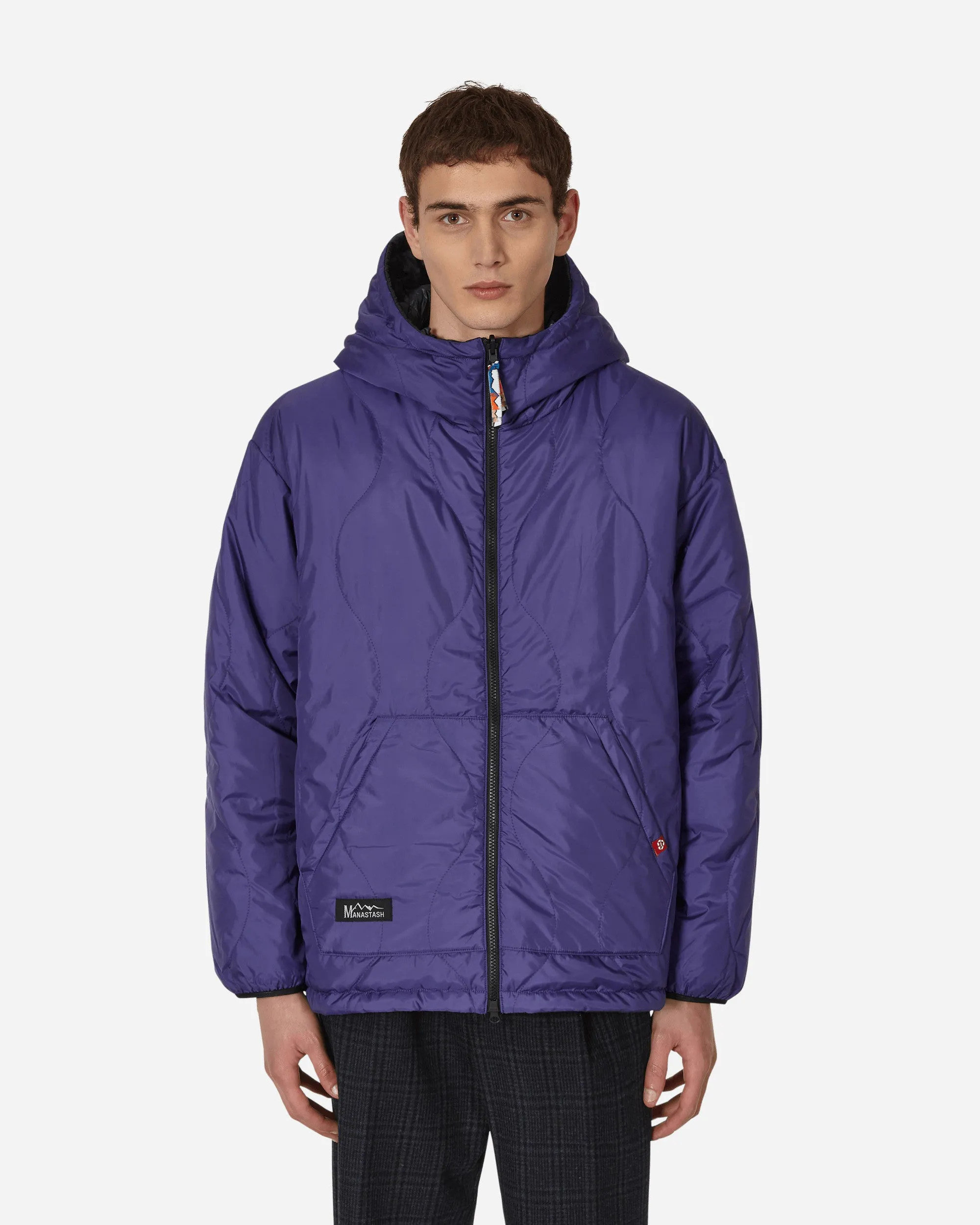 Veste à capuche réversible Y2K Noir