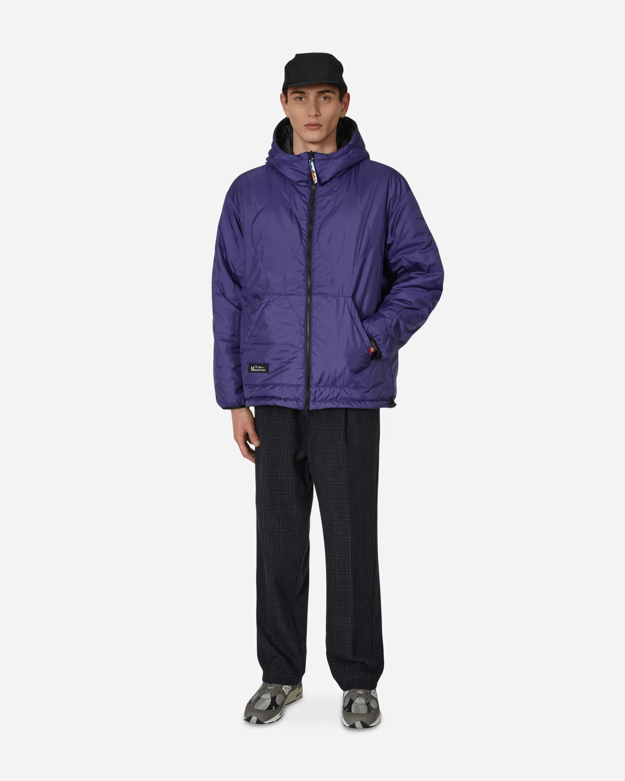 Veste à capuche réversible Y2K Noir