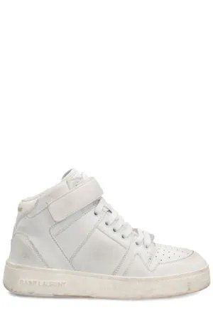 Ysl Bags SNEAKERS À LACETS EN RAFFIA