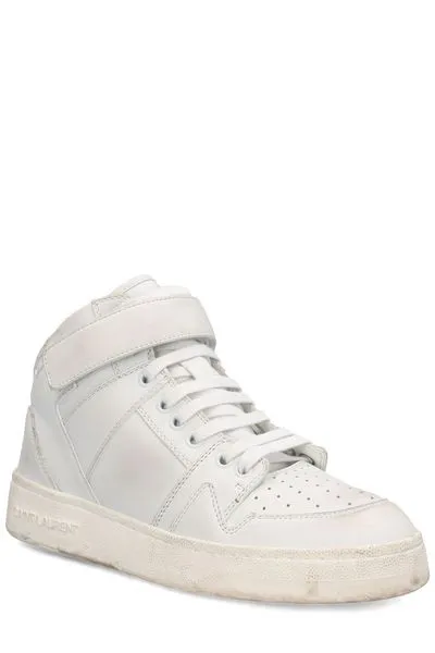 Ysl Bags SNEAKERS À LACETS EN RAFFIA