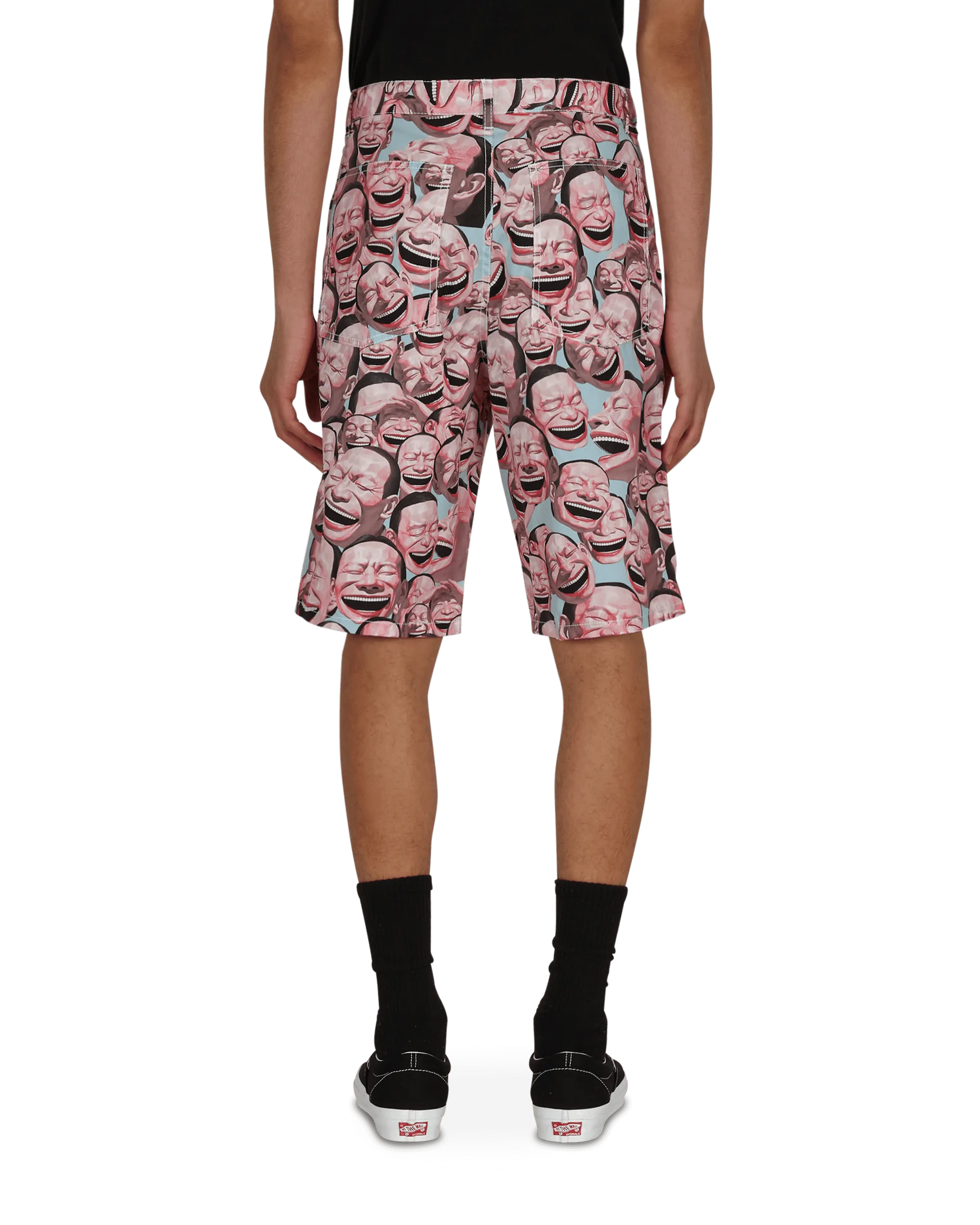 Short tissé Yue Minjun Multicolore