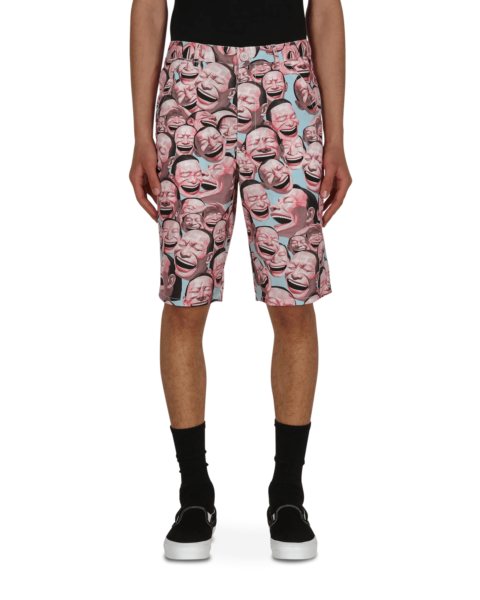 Short tissé Yue Minjun Multicolore