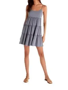 Z Supply Robe courte en tricot Carina Indigo
