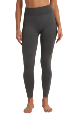 Z Supply Legging sans couture 7/8 Wash Out Graphite