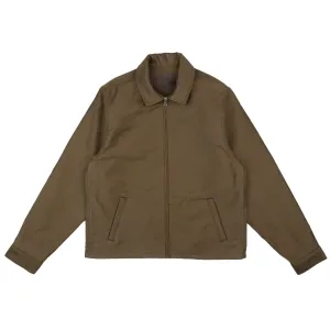 Veste à fermeture éclair - Tissu Jungle brossé - Armée
