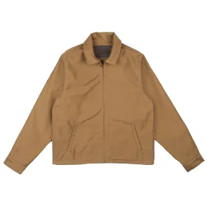 Veste à fermeture éclair - Tissu Jungle brossé - Beige