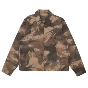 Veste à zip - Camouflage fougère